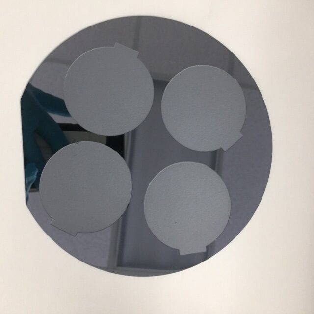 6 inch Si Wafer with 4 inch of 2 inch pocket, with Tweezer Port (1)
