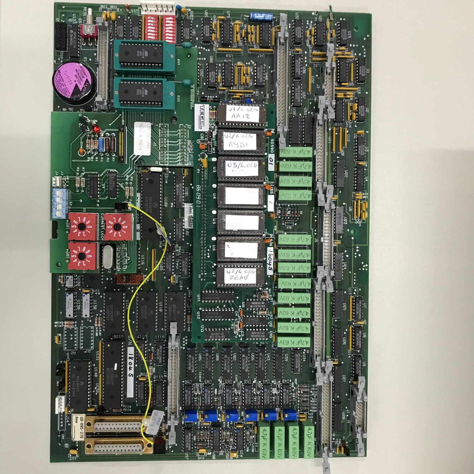 TEGAL 9XX DAC-SCAN PCB TEGAL 901E TEGAL 903E TEGAL PCB 80-095-278 (2) TEGAL 9XX DAC-SCAN PCB TEGAL 901E TEGAL 903E TEGAL PCB 80-095-278