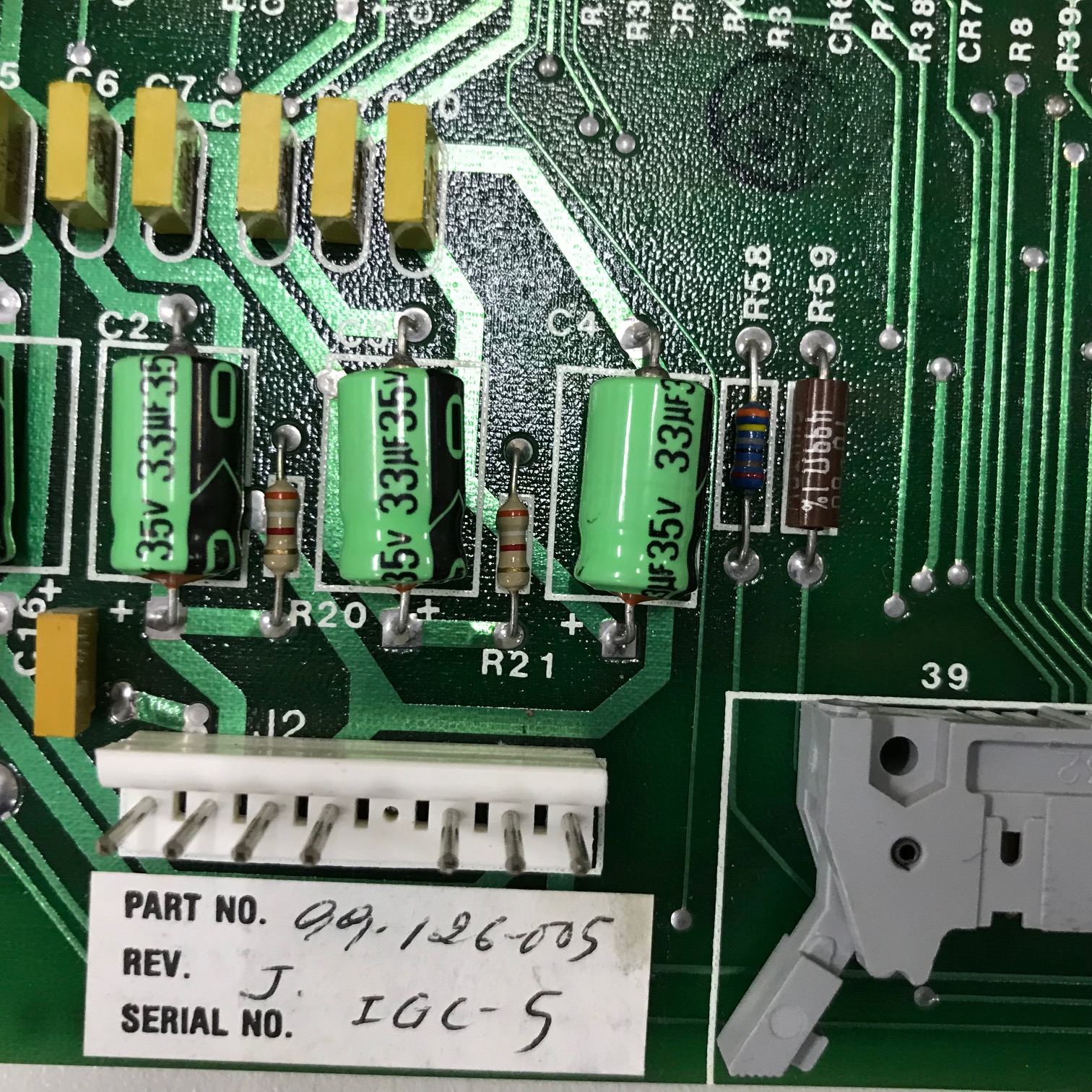 TEGAL PCB 99-126-005 J IGC-5