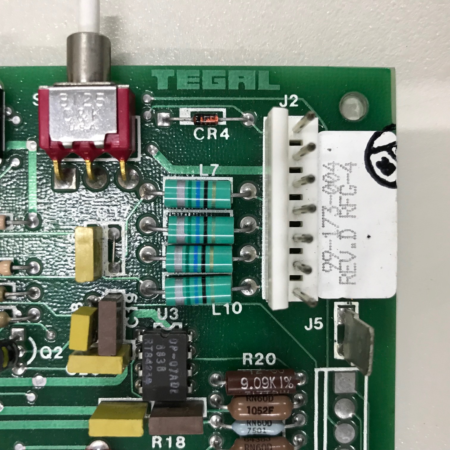 TEGAL 901E TEGAL 903E TEGAL PCB 99-173-004 REV D