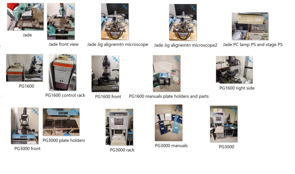 David W. Mann PG1600 PG3000 Jade AXYL Unitron/Jade MS-2276 