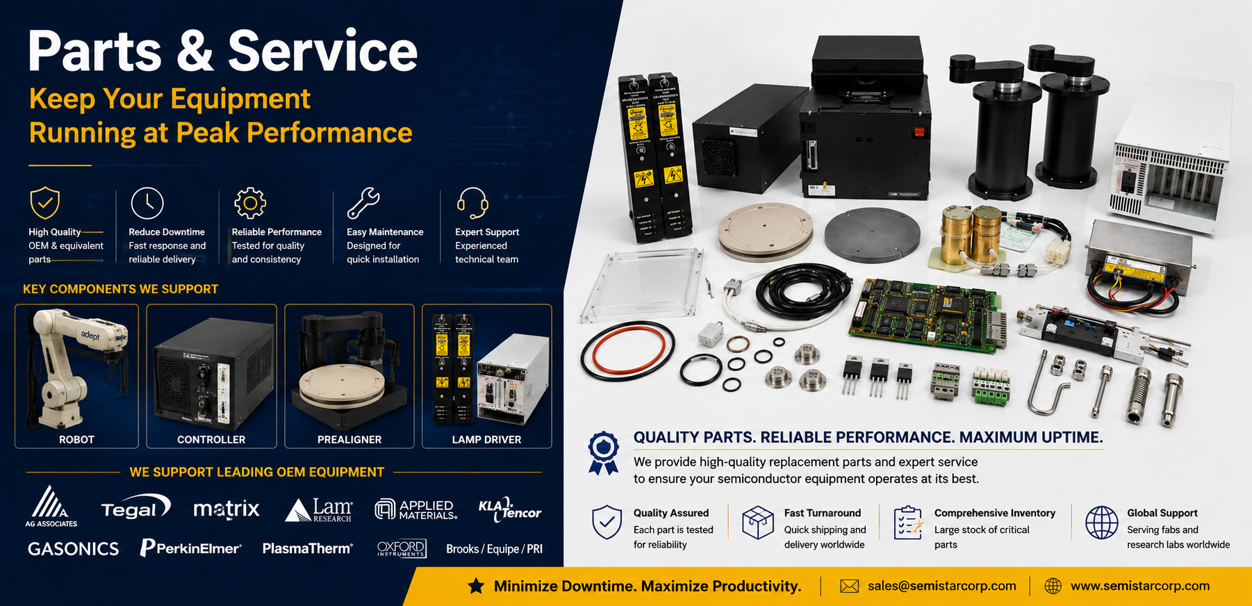 Semiconductor Parts and Service