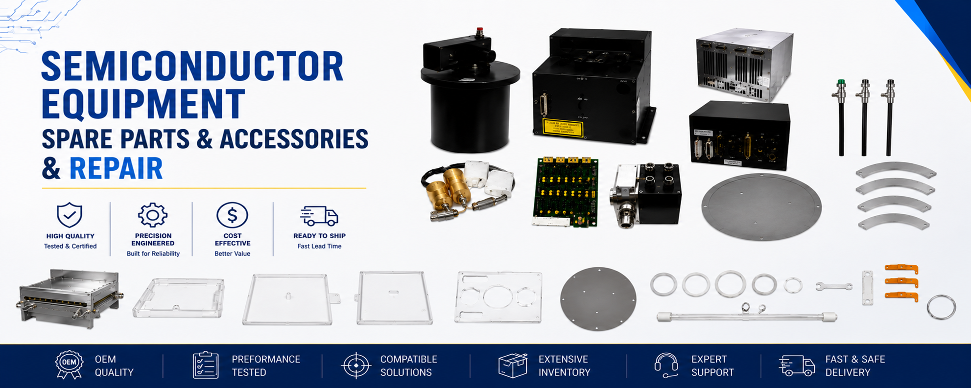 Semiconductor Spare Parts and Service