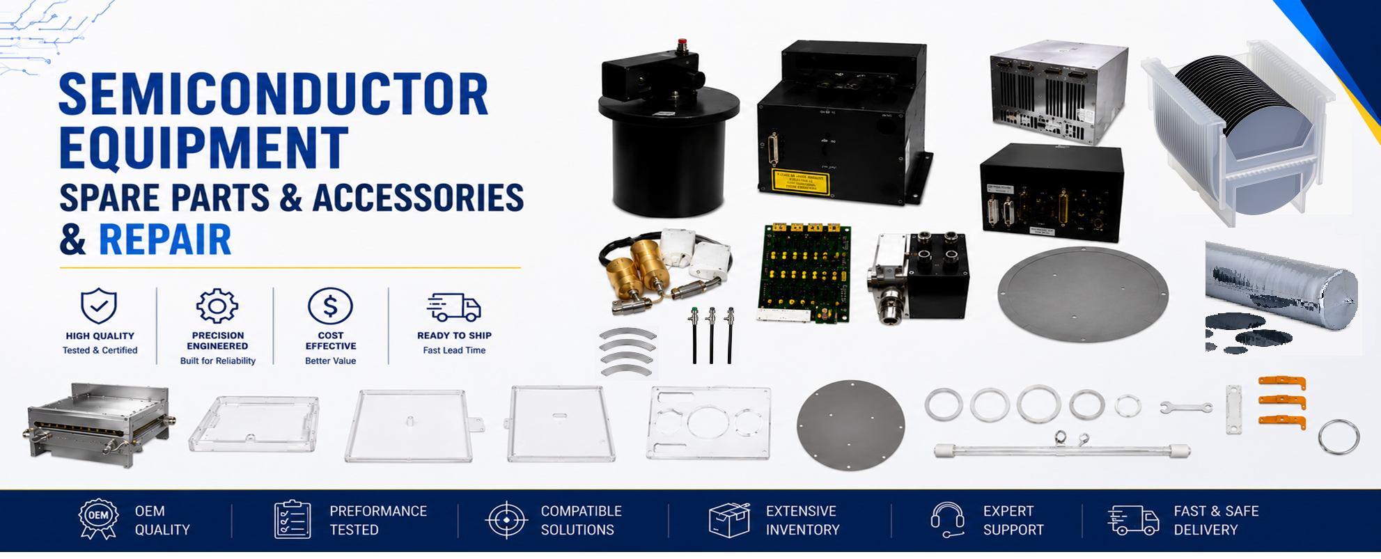 Semiconductor Spare Parts and Service