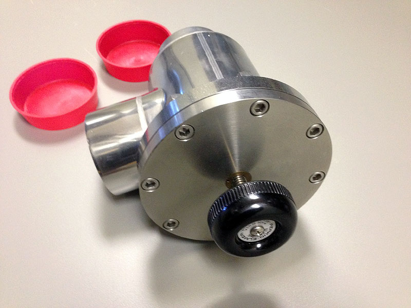 Perkin Elmer High Vacuum Division Ultek UHV Manually Operated Valve (3) Perkin Elmer High Vacuum Division Ultek UHV Manually Operated Valve (3)