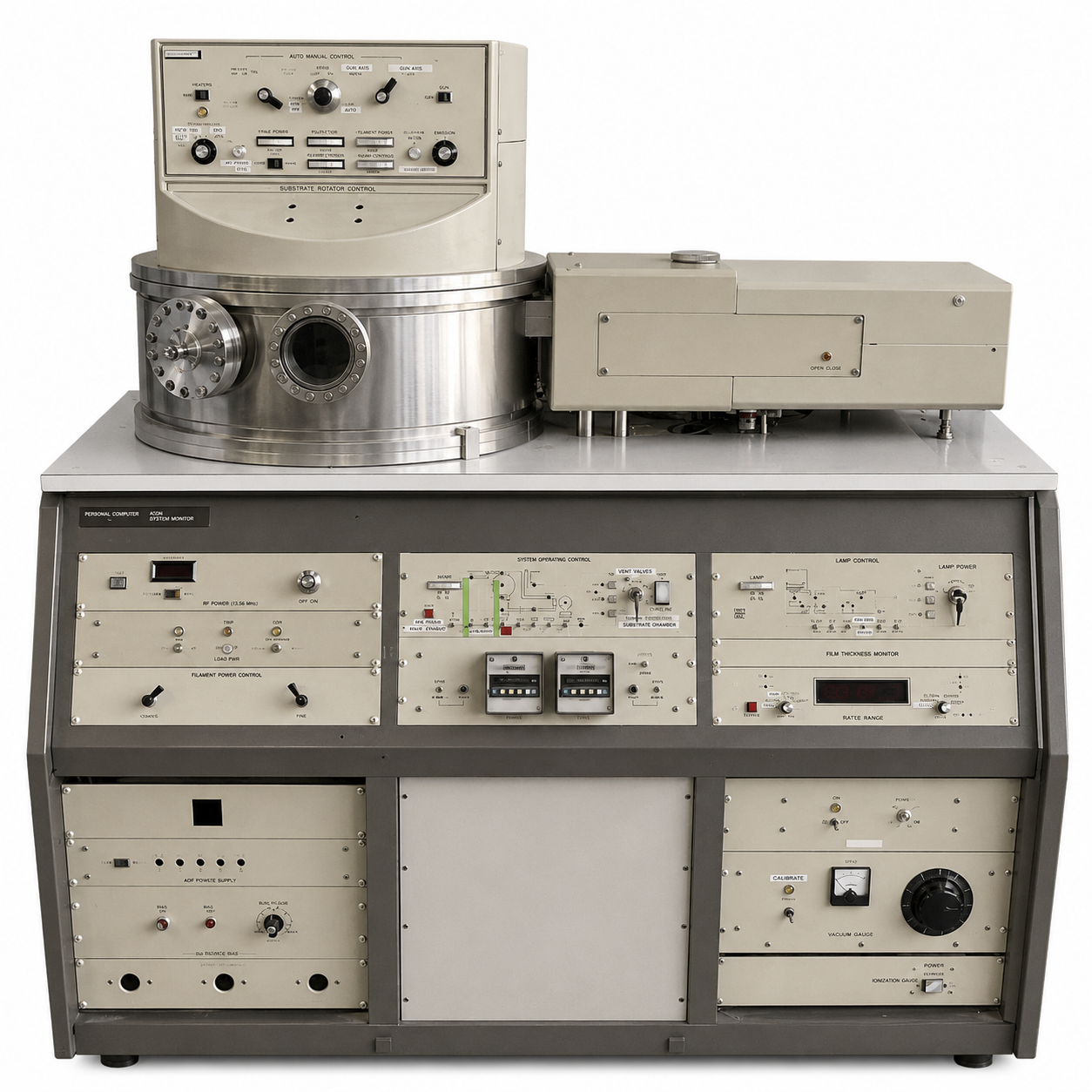 Refurbished Perkin-Elmer 2400-8L Sputter Deposition Semiconductor System Refurbished Perkin-Elmer 2400-8L Sputter Deposition Semiconductor System