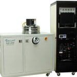 Temescal BJD-1800 PC PLC Controlled High Vacuum E Beam Evaporator with Ion Tech