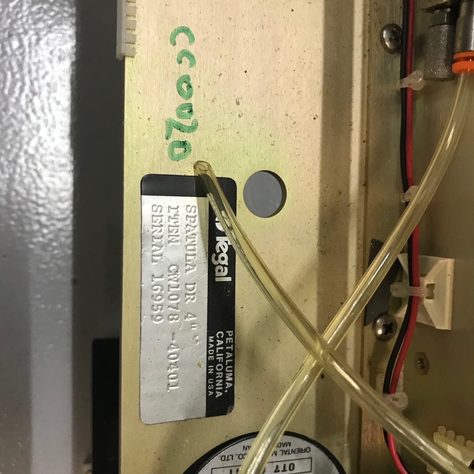 TEGAL 901E TEGAL 903E Tegal WAFER Transfer CW1078-40401 (2) TEGAL 901E TEGAL 903E Tegal WAFER Transfer CW1078-40401
