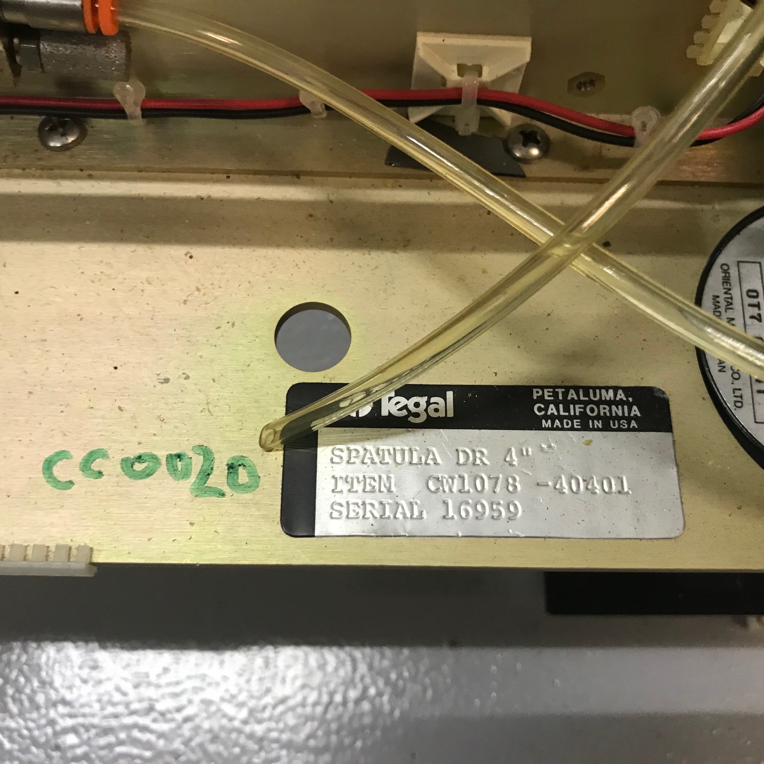 TEGAL 901E TEGAL 903E Tegal WAFER Transfer CW1078-40401 (2) TEGAL 901E TEGAL 903E Tegal WAFER Transfer CW1078-40401