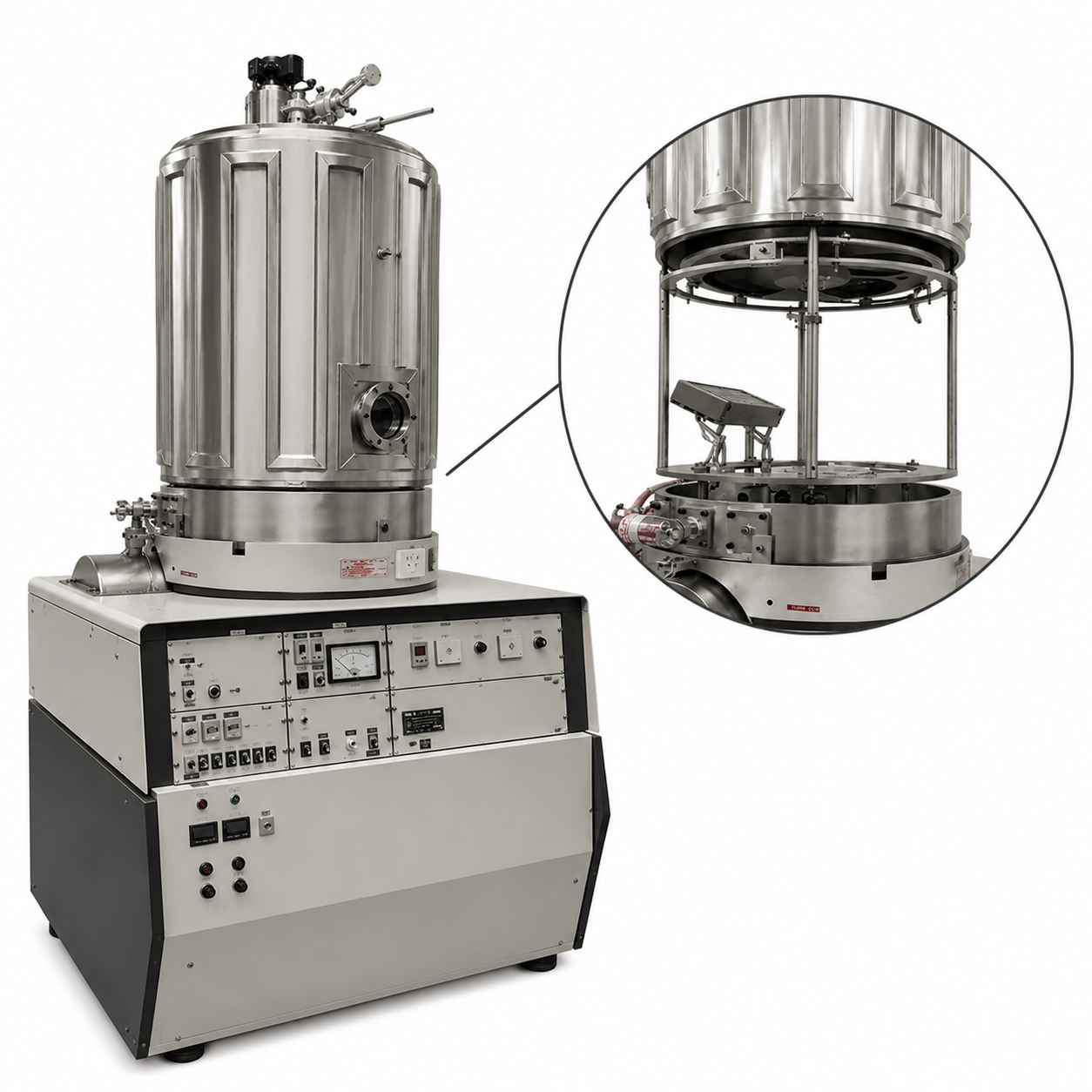 CHA Industries Thermal Evaporator System Semiconductor Vacuum Deposition Equipment CHA Industries Thermal Evaporator System Semiconductor Vacuum Deposition Equipment