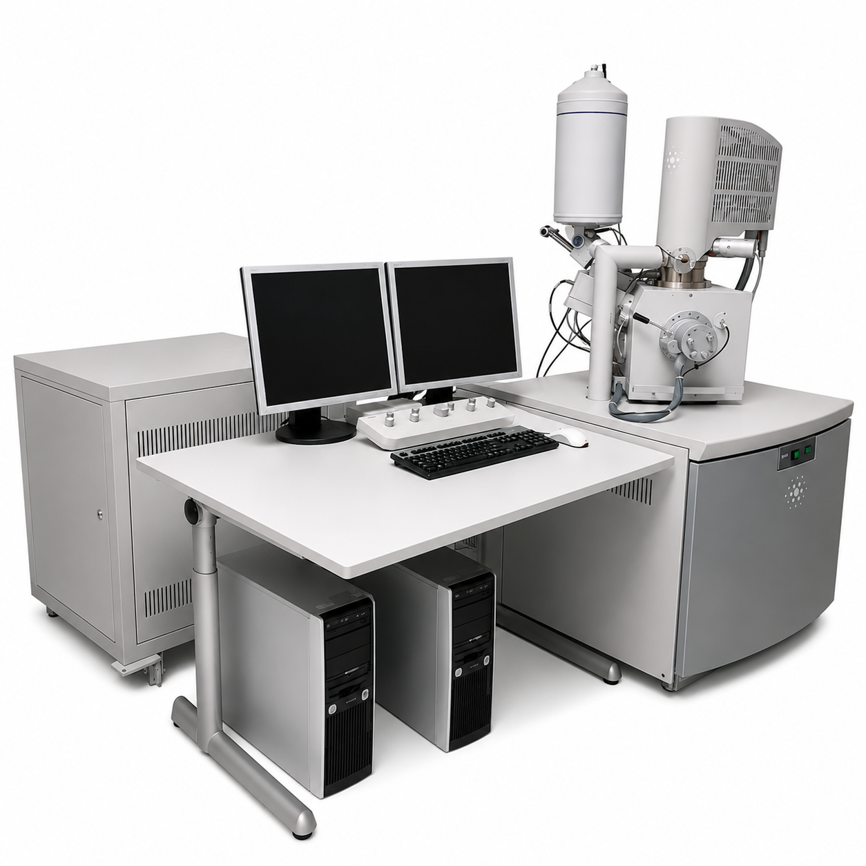 Refurbished F.E.I. Quanta 200 FEG SEM Field Emission Gun Scanning Electron Microscope with Oxford Instruments EDS Detector Refurbished F.E.I. Quanta 200 FEG SEM Field Emission Gun Scanning Electron Microscope with Oxford Instruments EDS Detector