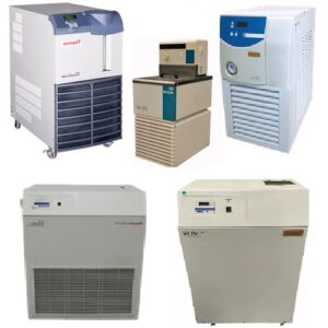 Neslab RTE Series ULT Series Baths Cryobath Portable Coolers Recirculating Chillers Heat Exchanger