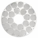PN 233-1729-65 Pallet, 4 Inch, 22 Wafers , Perkin-Elmer 4410 4450, 4415, 4480 Sputtering Deposition Equipment